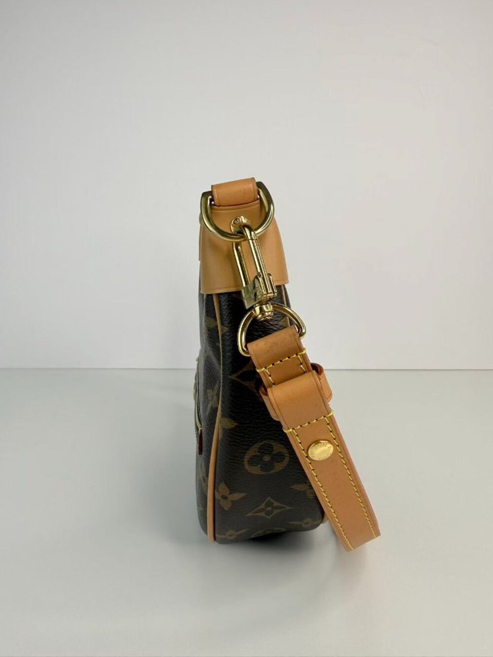 Louis Vuitton Loop Hobo PM Monogram Canvas Shoulder Crossbody Bag - Picture 4 of 13